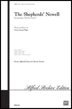 Shepherds Nowell Unison/Two-Part choral sheet music cover Thumbnail